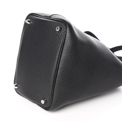 Hermes Taurillon Clemence Picotin Lock 18 PM Black 9 of 10