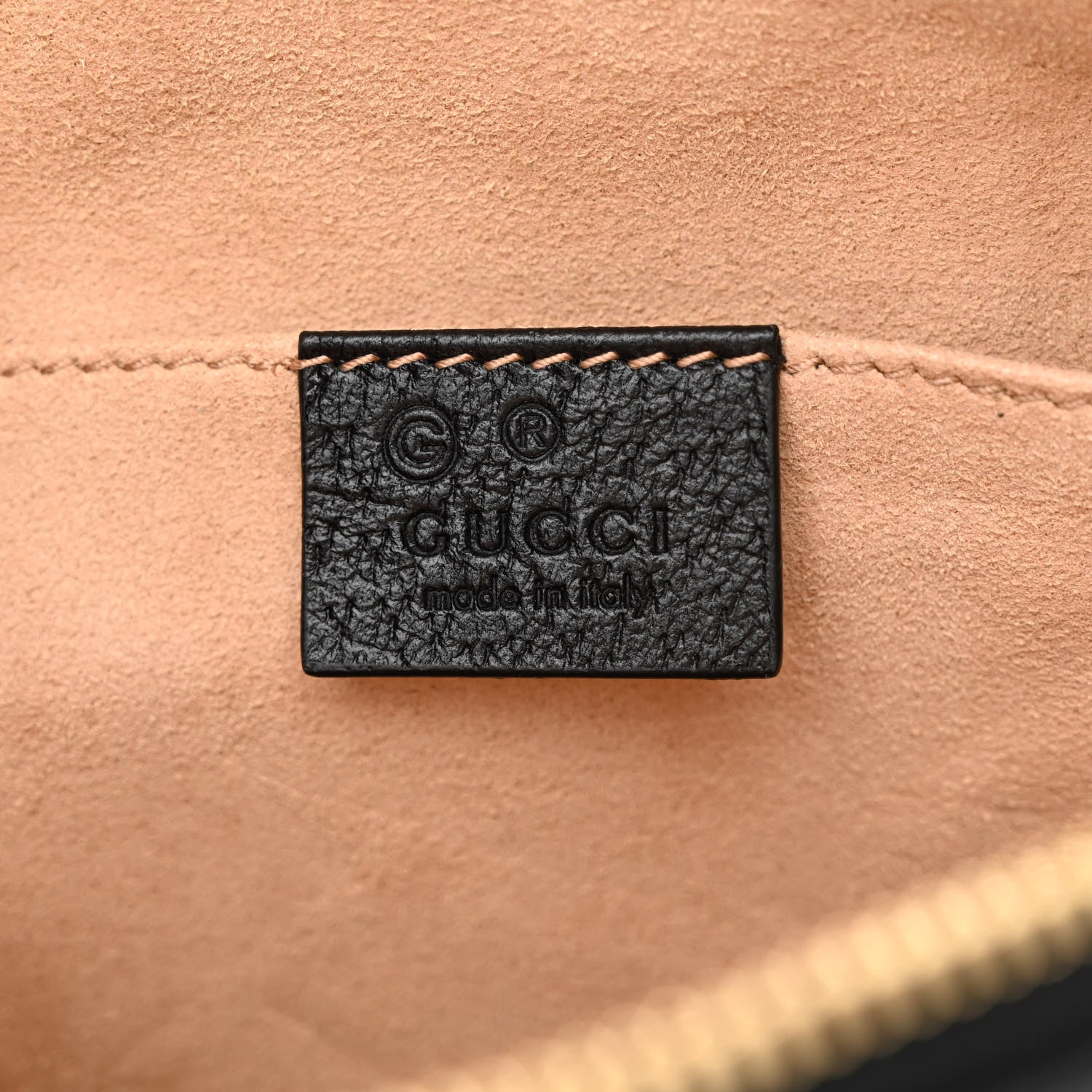 Gucci Calfskin GG Web Small Ophidia Dome Shoulder Bag Black 6 of 10