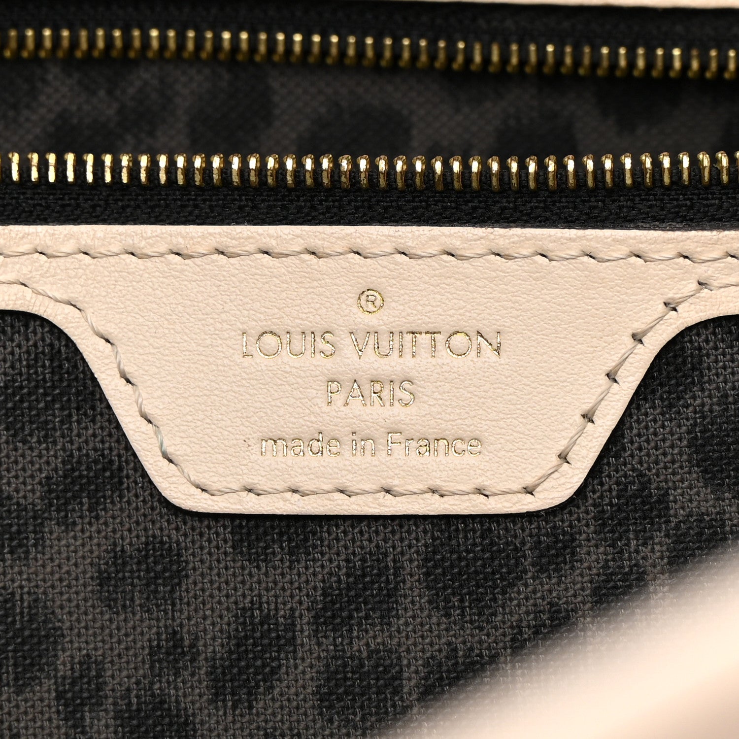 Louis Vuitton Monogram Giant Wild At Heart Neverfull MM Creme 6 of 14