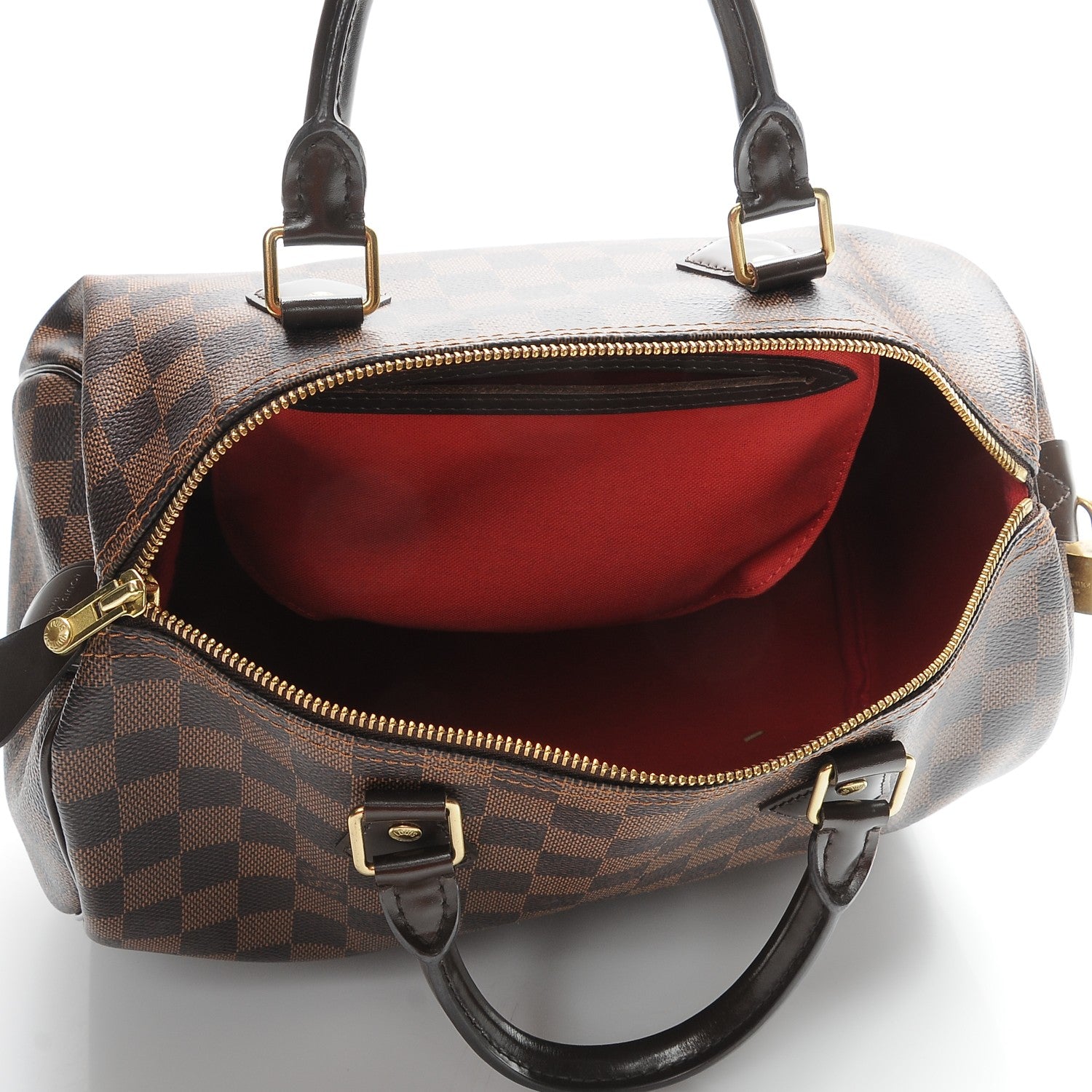 Louis Vuitton Damier Ebene Speedy 30 5 of 9
