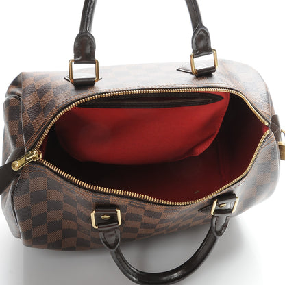Louis Vuitton Damier Ebene Speedy 30 5 of 9