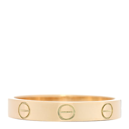Cartier 18K Yellow Gold 3.5mm LOVE Wedding Band Ring 57 8 3 of 7