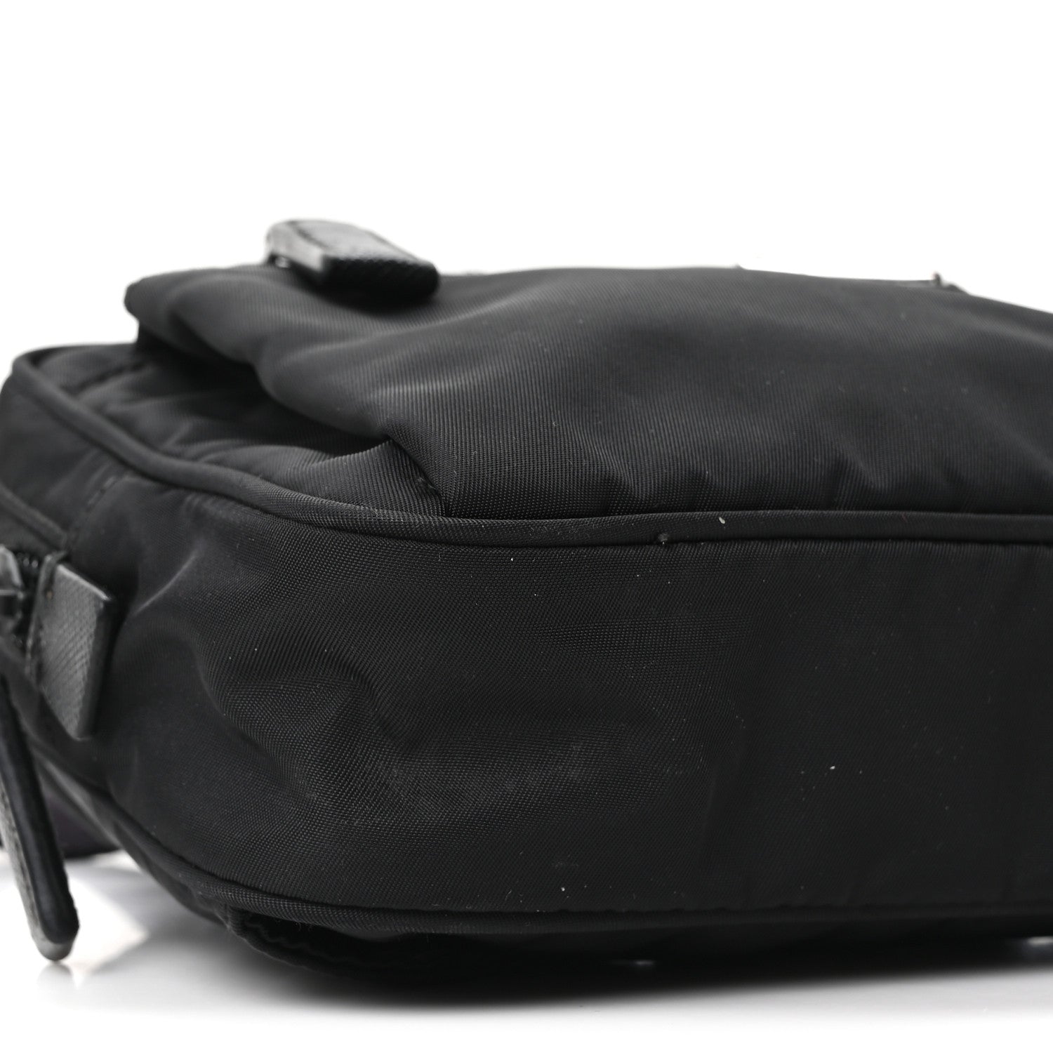 Prada Tessuto Nylon Belt Bag Black 9 of 11