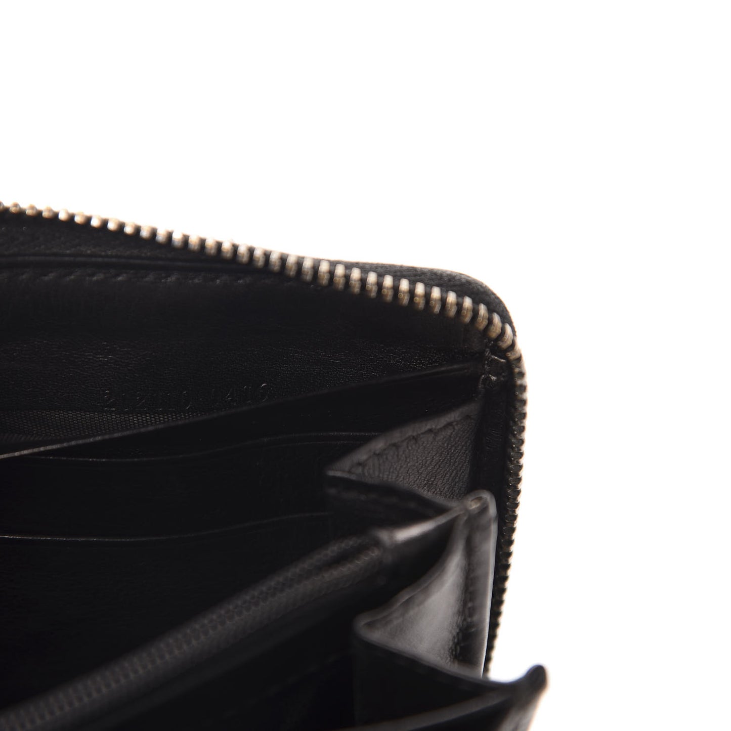 Imprime Monogram GG Pierce Zip Around Wallet Black
