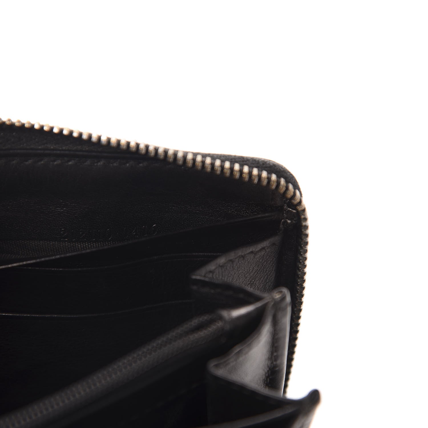 Gucci Imprime Monogram GG Pierce Zip Around Wallet Black 8 of 8