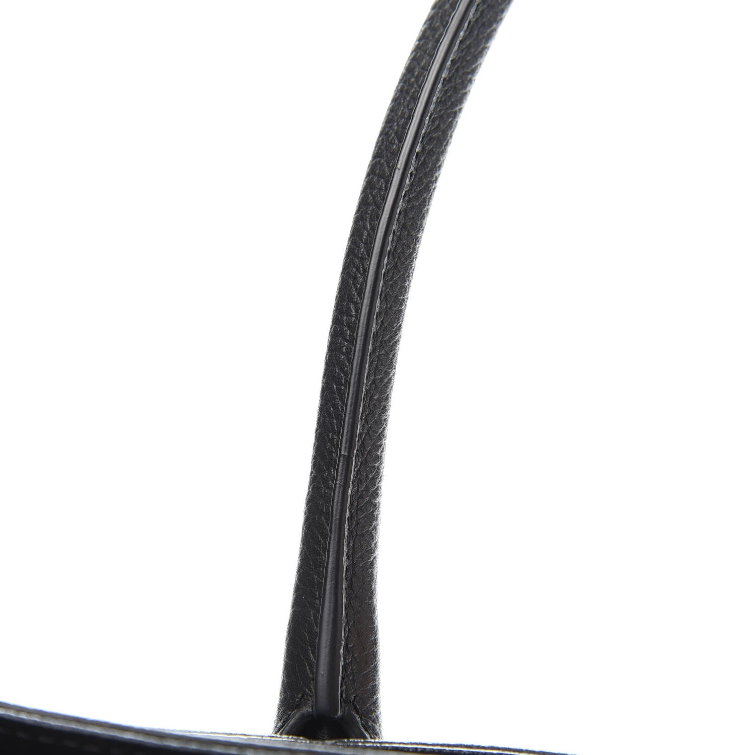 Chanel Calfskin Cerf Executive Shopper Tote Black 14 of 15