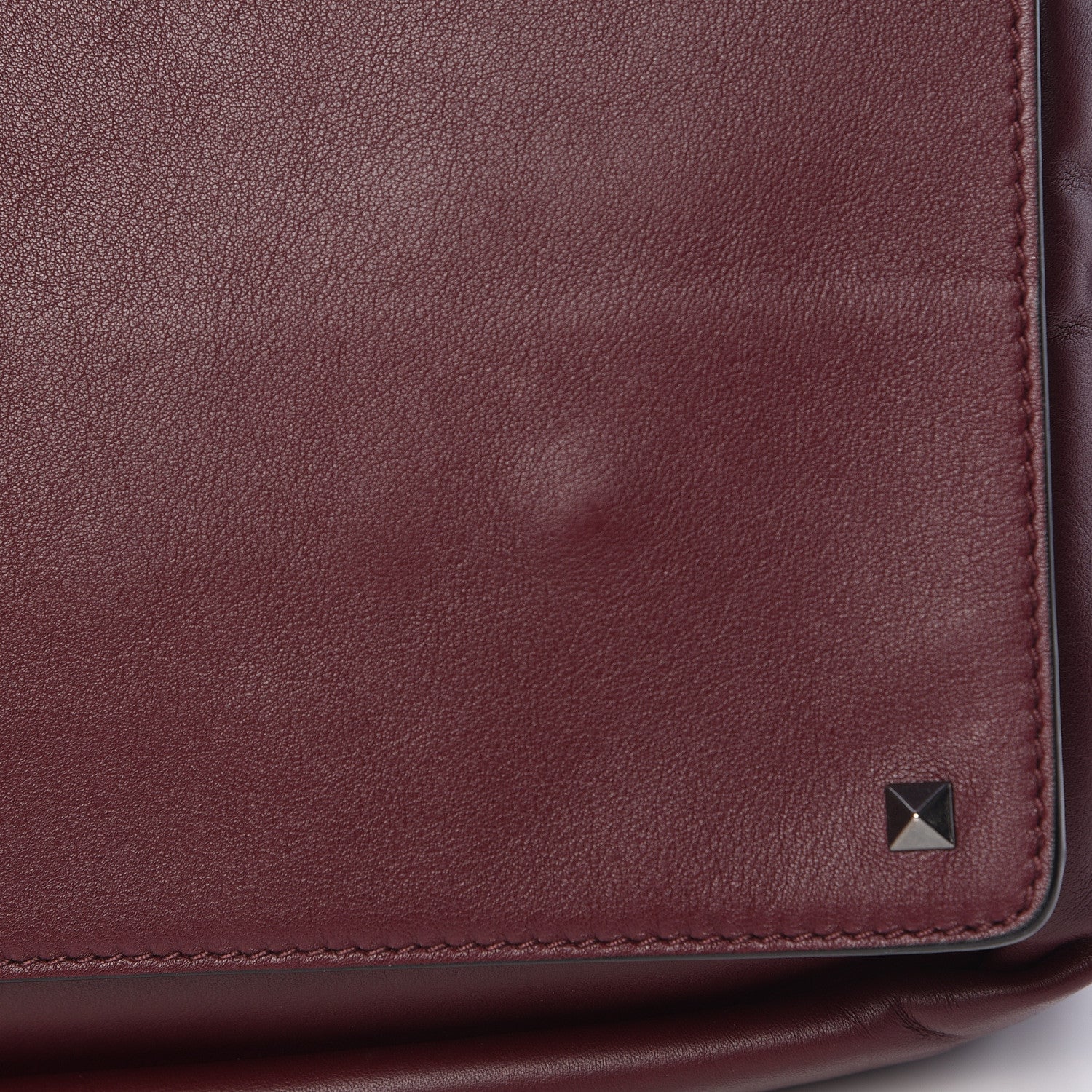 Valentino Garavani Vitello Rockstud Messenger Bag Rubin 11 of 12