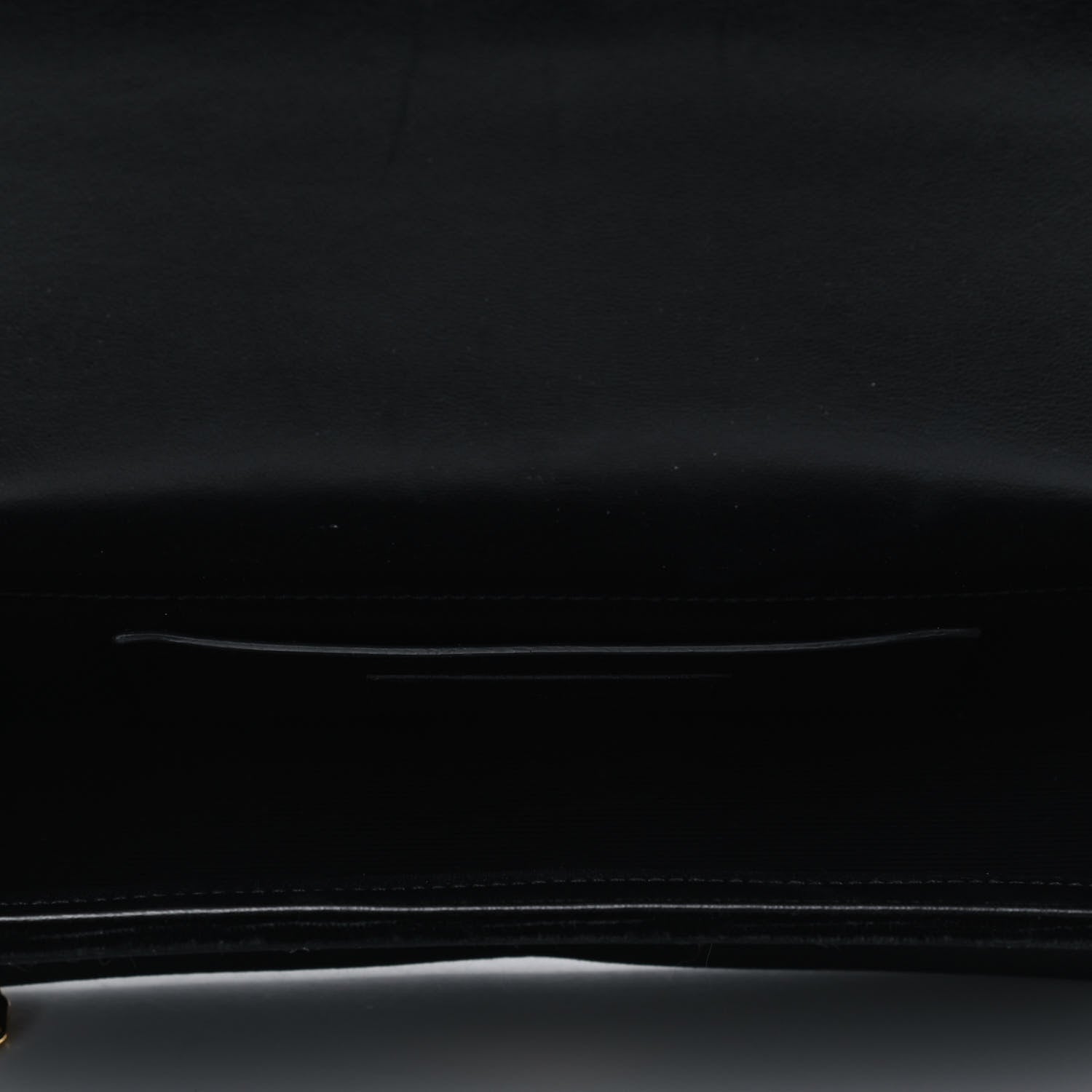 Saint Laurent Velvet Medium Monogram Kate Tassel Shoulder Bag Black 4 of 9