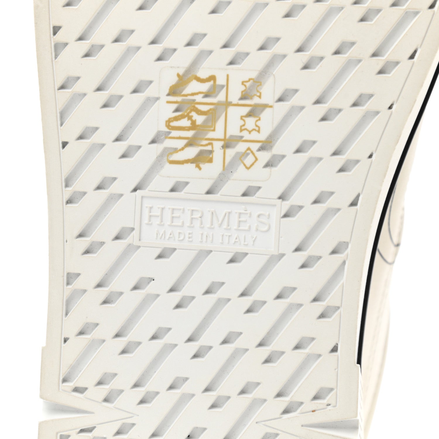 Hermes Swift Brides de Gala Print Womens Voltage Sneakers 36.5 White Black 6 of 9