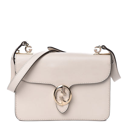 Gucci Calfskin Medium 1973 Shoulder Flap Bag Ivory 1 of 23
