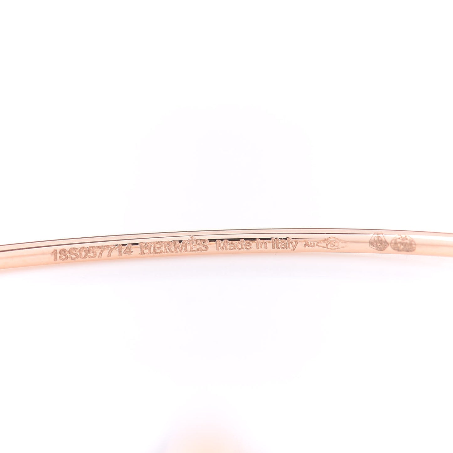 18K Rose Gold Collier De Chien Rock Bracelet
