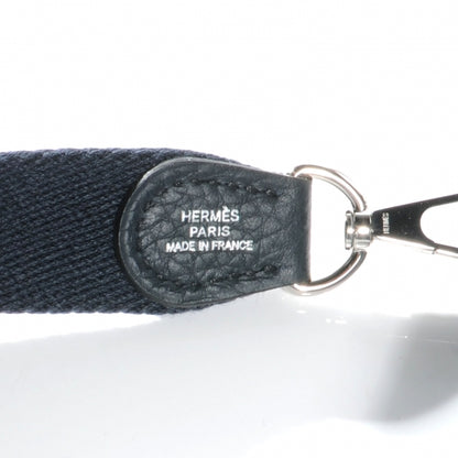 Hermes Taurillon Clemence Evelyne TPM Bleu Obscur 8 of 8