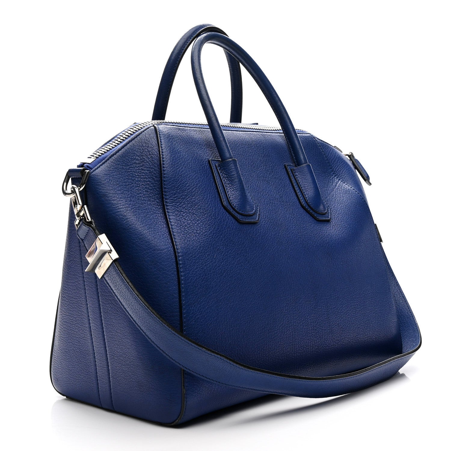 Givenchy Sugar Goatskin Medium Antigona Bright Blue 3 of 11