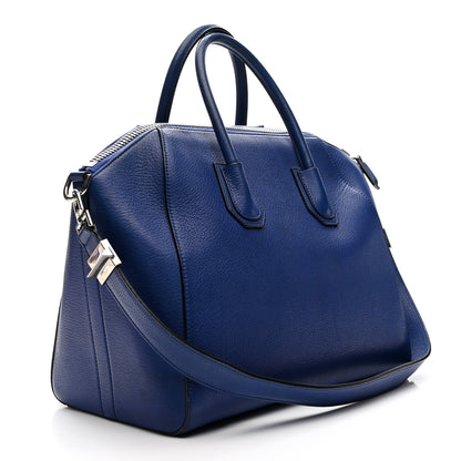 Givenchy Sugar Goatskin Medium Antigona Bright Blue 3 of 11
