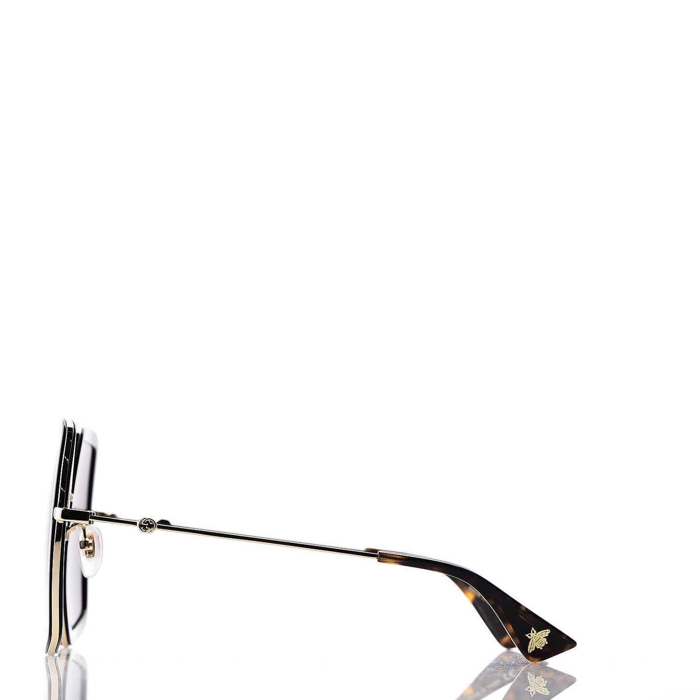 Acetate Oversize Square Frame GG0106S Sunglasses Black