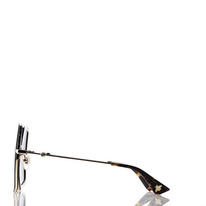 Gucci Acetate Oversize Square Frame GG0106S Sunglasses Black 3 of 7