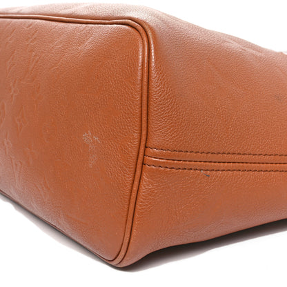 Louis Vuitton Empreinte Monogram Giant Neverfull MM  Cognac 9 of 12