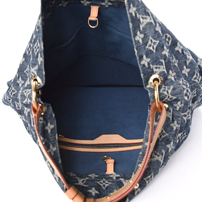 Louis Vuitton Denim Daily GM Gris Blue 5 of 10
