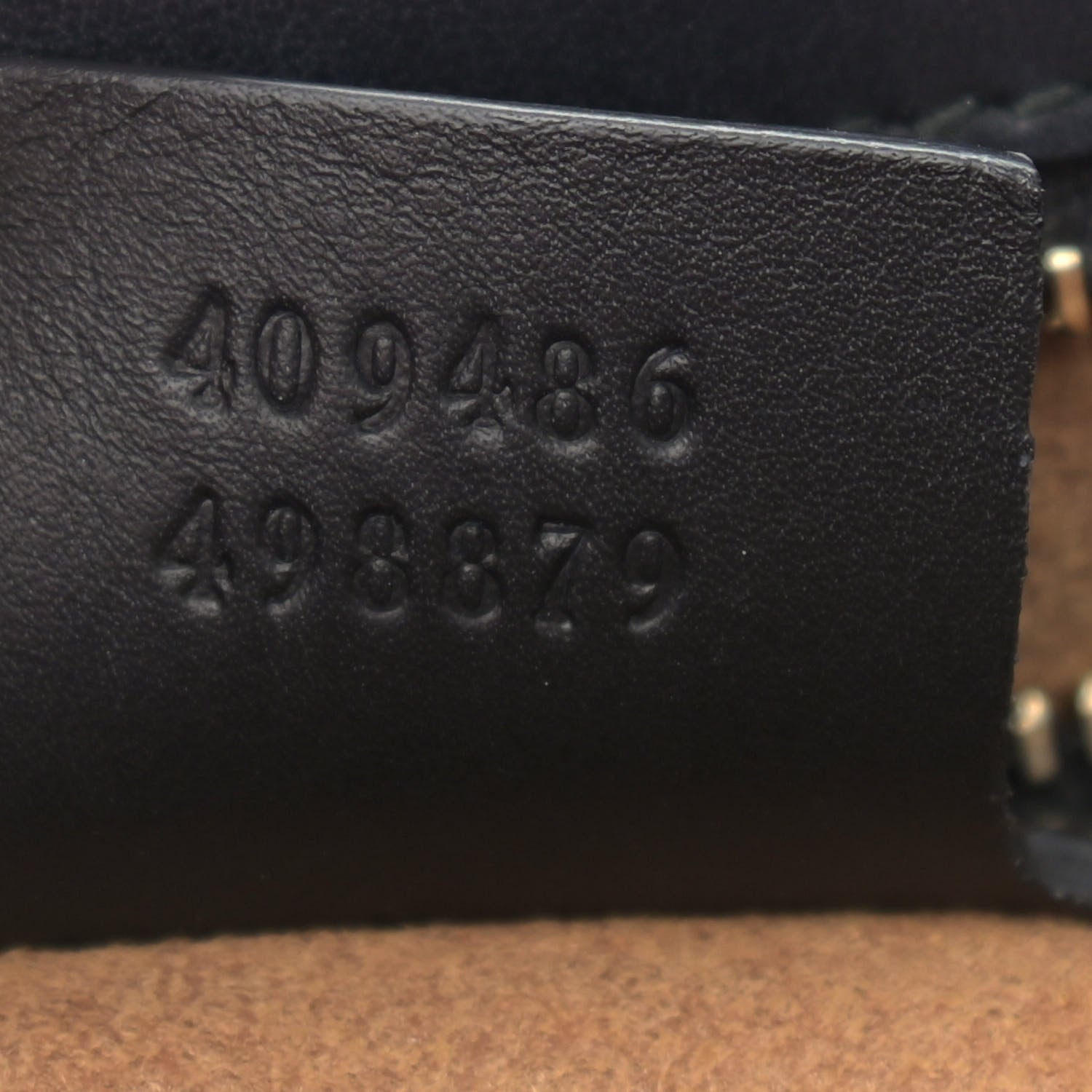 Gucci GG Supreme Monogram Calfskin Medium Padlock Shoulder Bag Beige Black Cuir 7 of 11