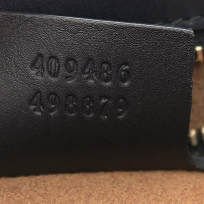 Gucci GG Supreme Monogram Calfskin Medium Padlock Shoulder Bag Beige Black Cuir 7 of 11