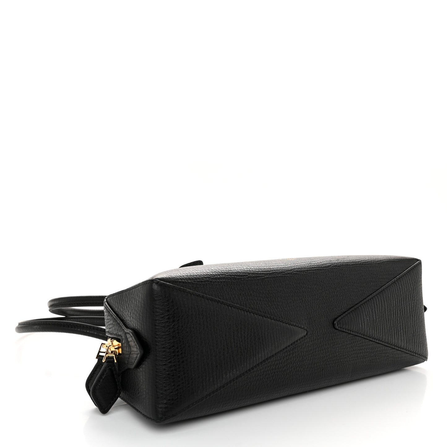 Goatskin Medium Le Teckel Bag Black
