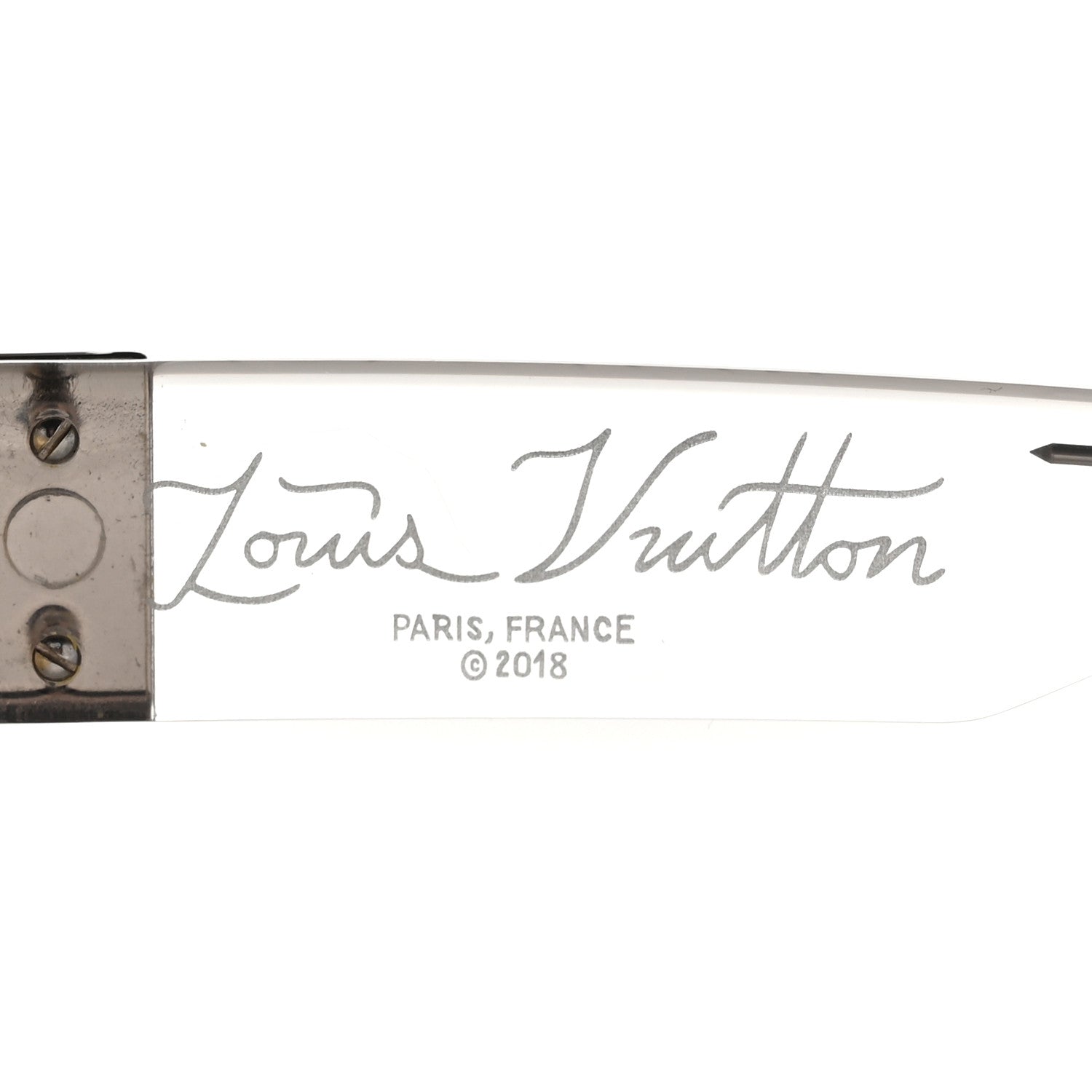 Louis Vuitton Acetate 1.1 Millionaires Z2440W Sunglasses Transparent Yellow 6 of 7