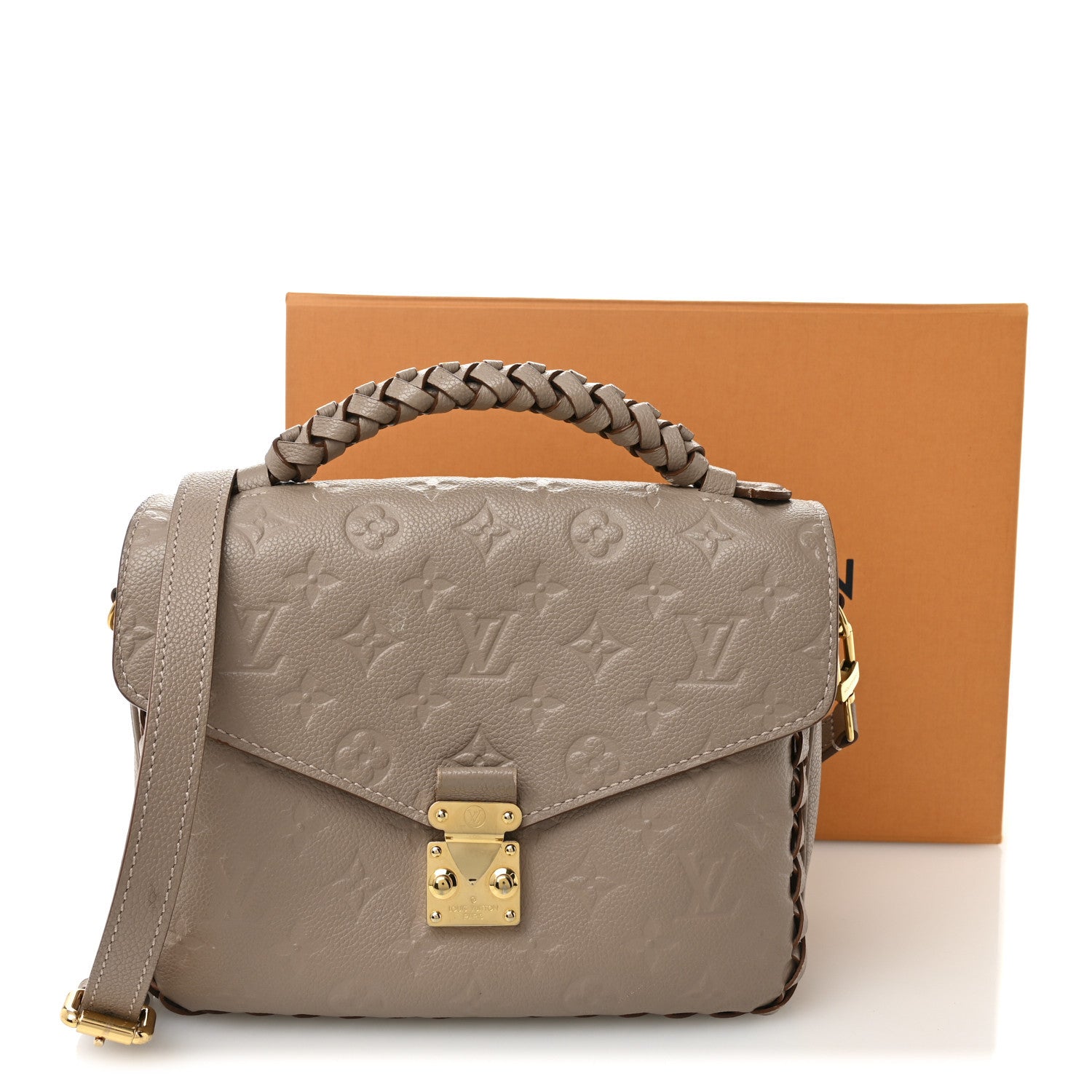 Louis Vuitton Empreinte Braided Pochette Metis Vison 12 of 12