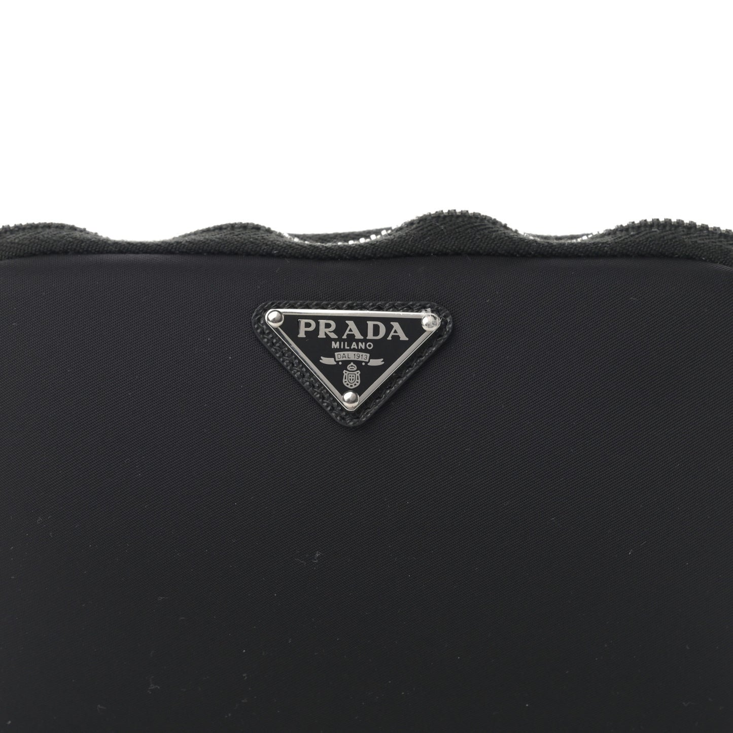 Nylon Saffiano Belt Bag Black