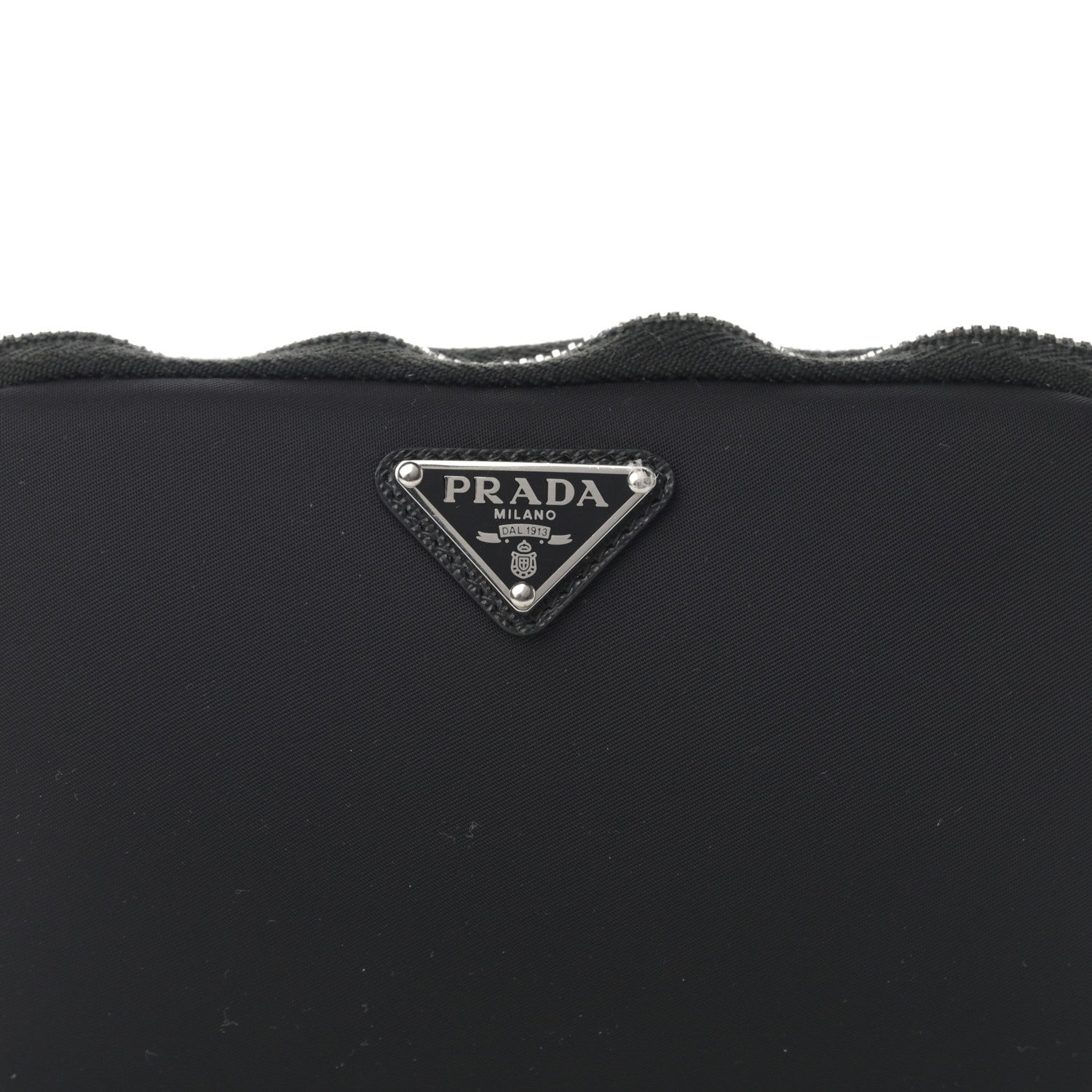 Prada Nylon Saffiano Belt Bag Black 6 of 10
