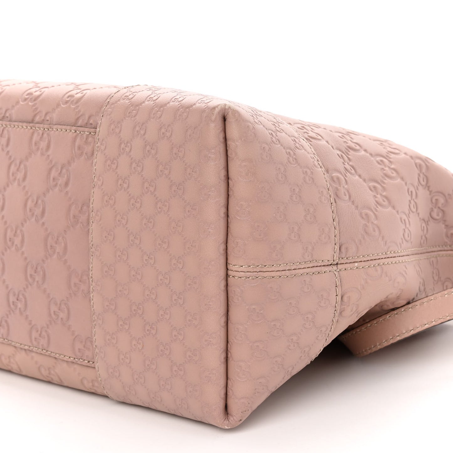Guccissima Medium Bree Foldover Tote Soft Pink