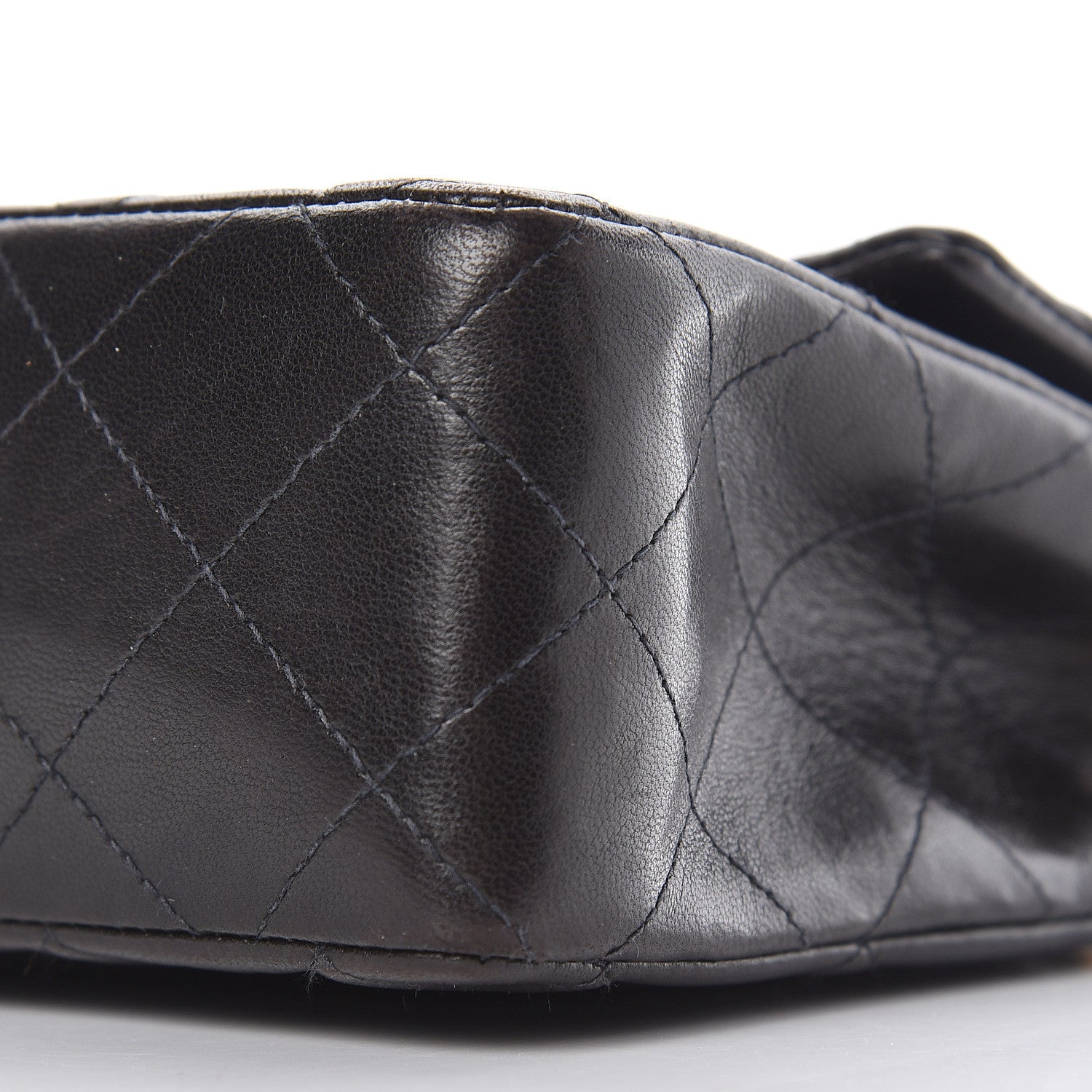 Chanel Lambskin Quilted Mini Square Flap Black 10 of 17
