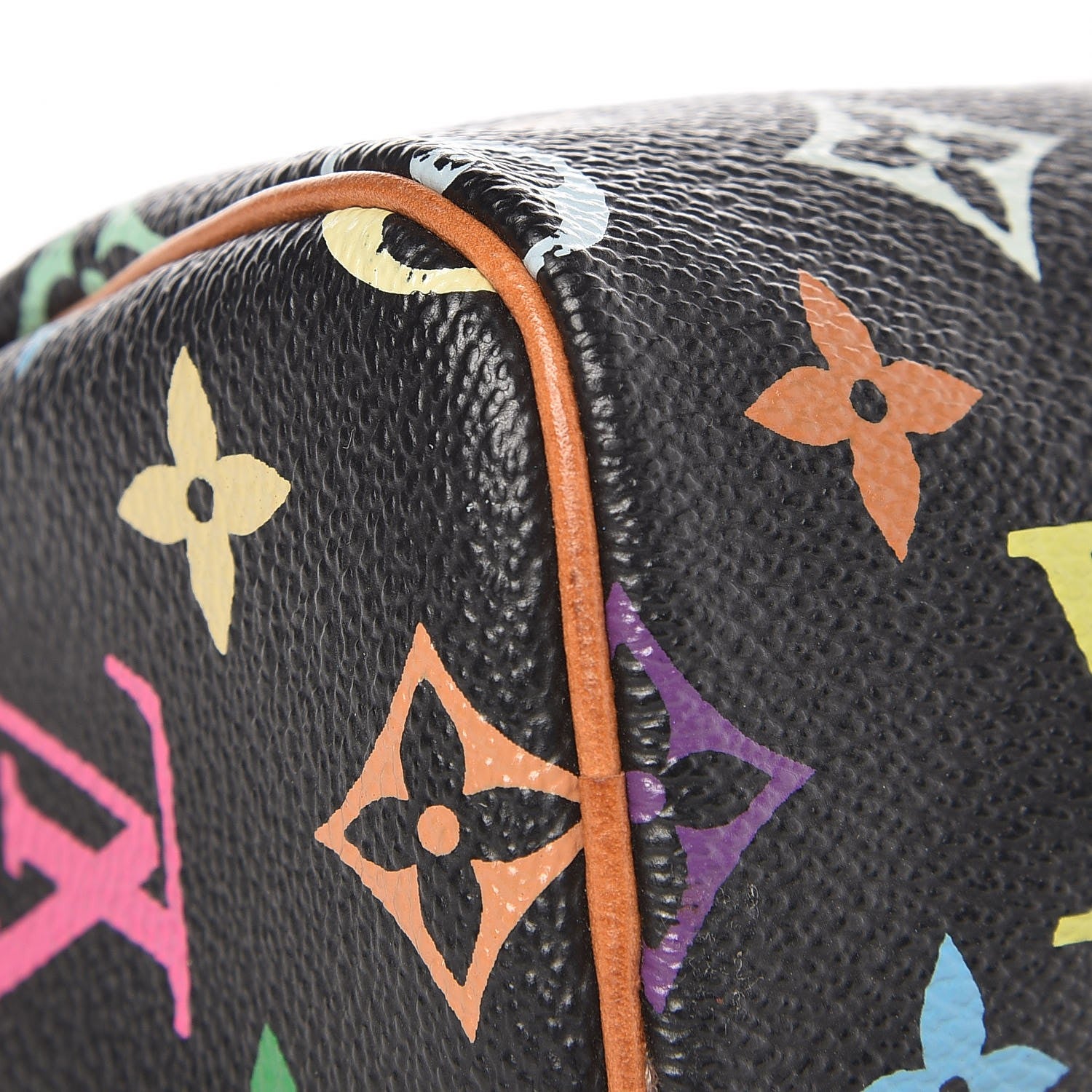 Louis Vuitton Monogram Multicolor Mini Sac HL Speedy Black 7 of 14