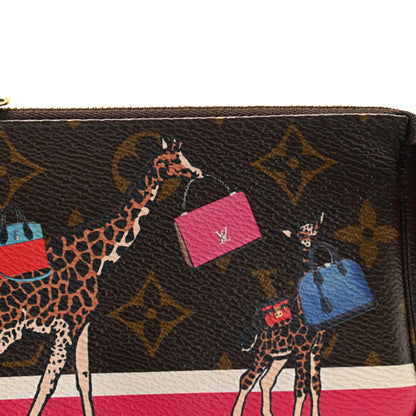 Louis Vuitton Monogram 2017 Christmas Animation Mini Pochette Accessories 7 of 8
