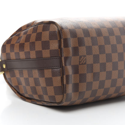 Louis Vuitton Damier Ebene Speedy Bandouliere 25 9 of 13