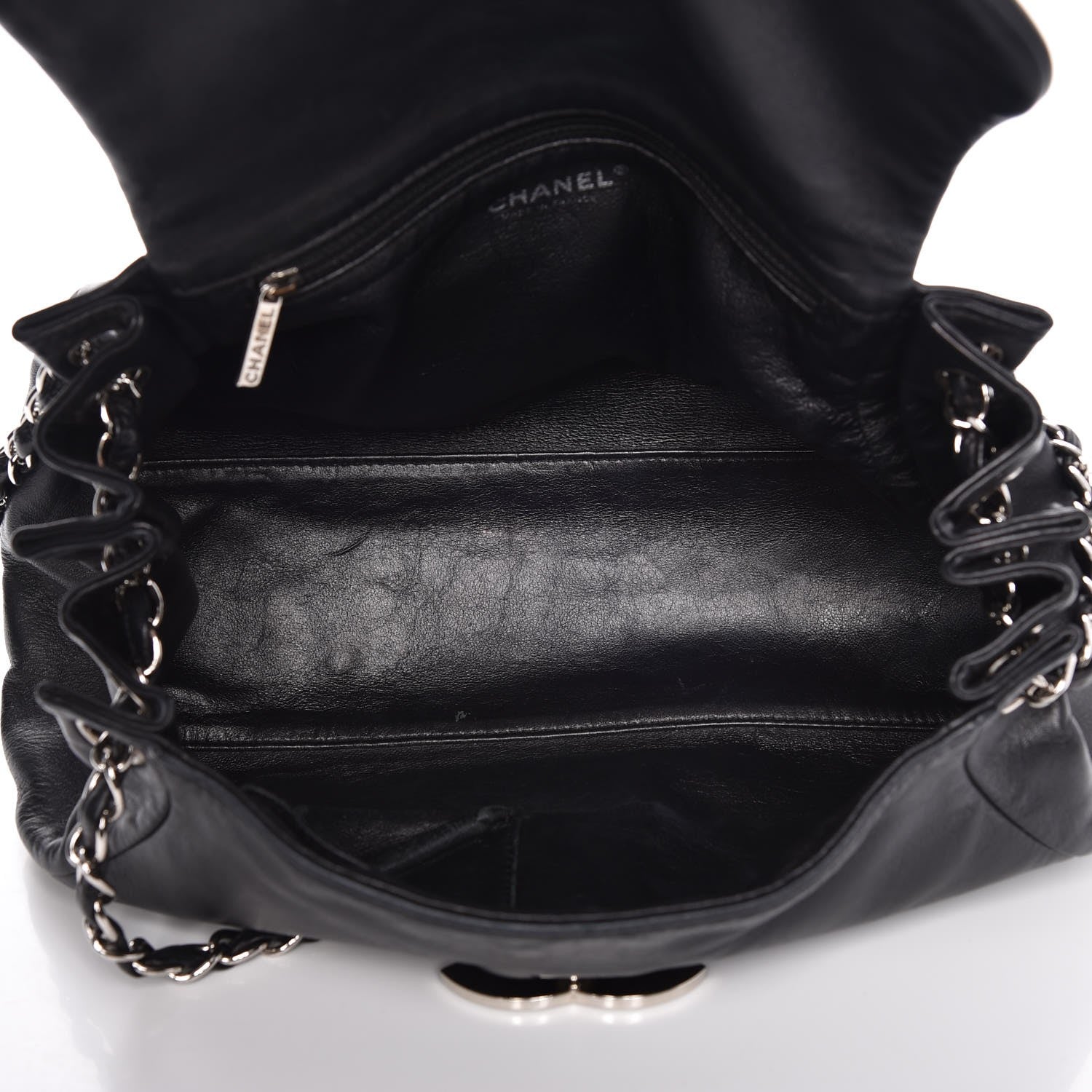 Chanel Lambskin Sensual Accordion Flap Black 5 of 7