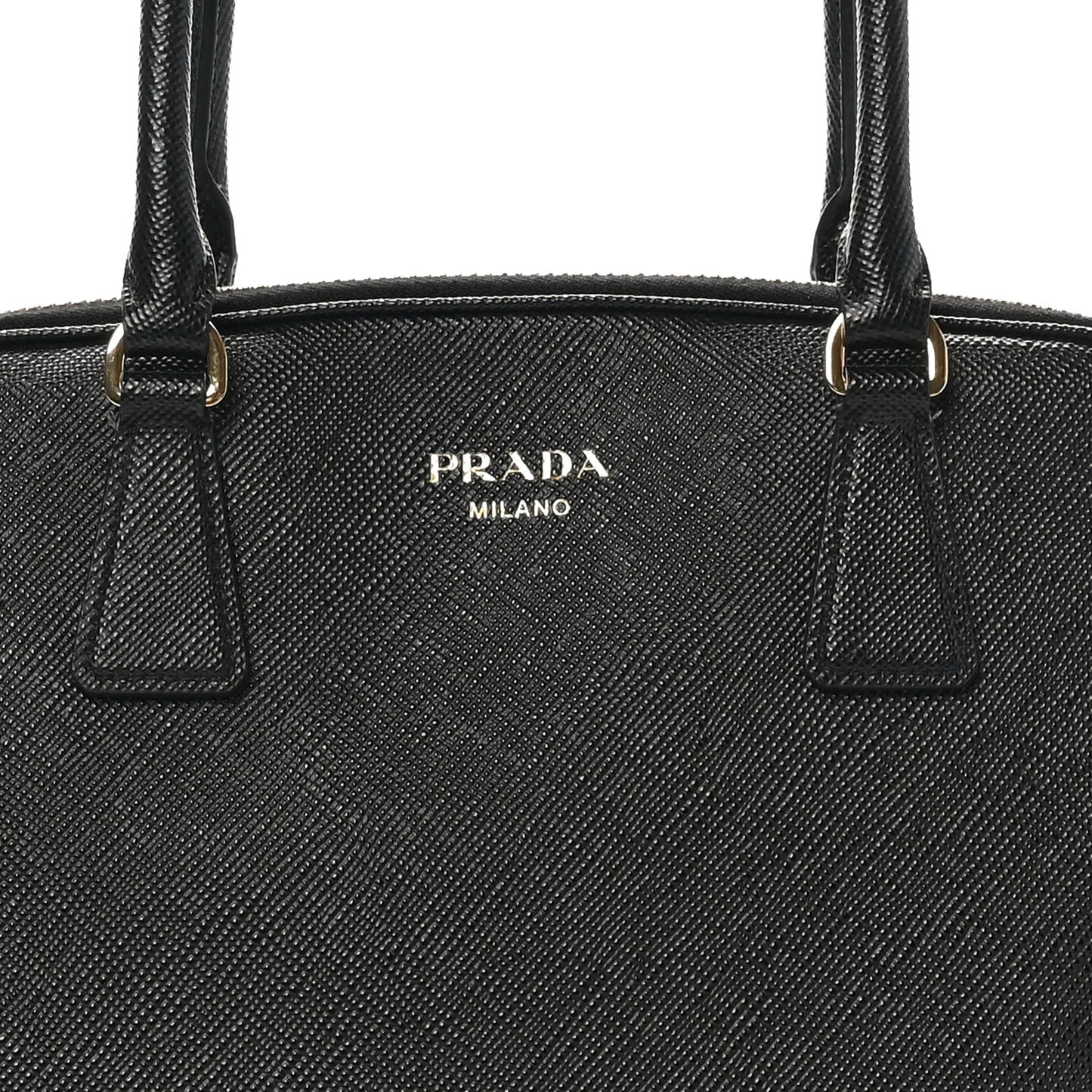 Saffiano Large Tote Black