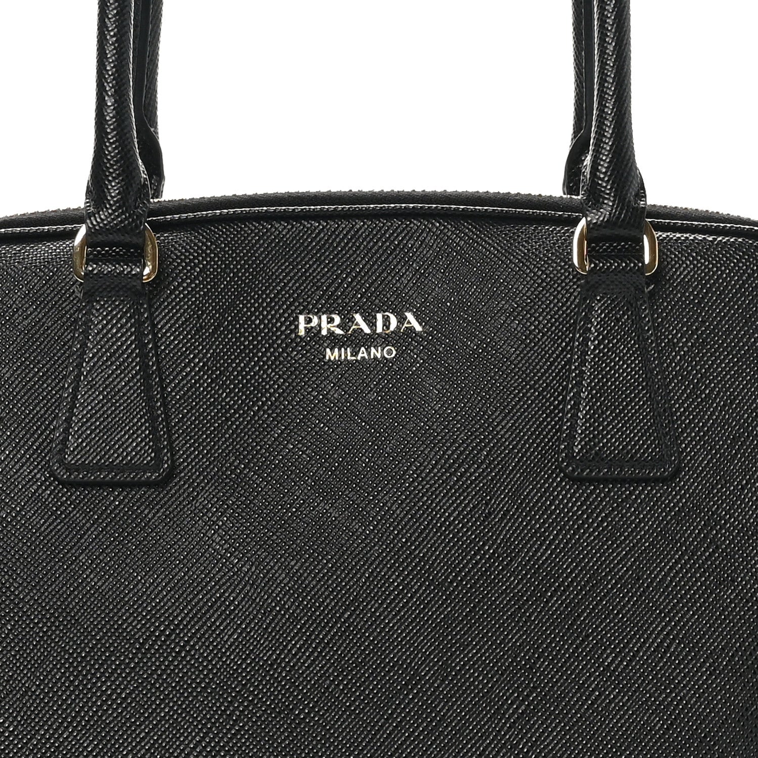 Prada Saffiano Large Tote Black 7 of 9