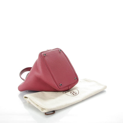 Hermes Taurillon Clemence Picotin Lock 18 PM Bois De Rose 4 of 8