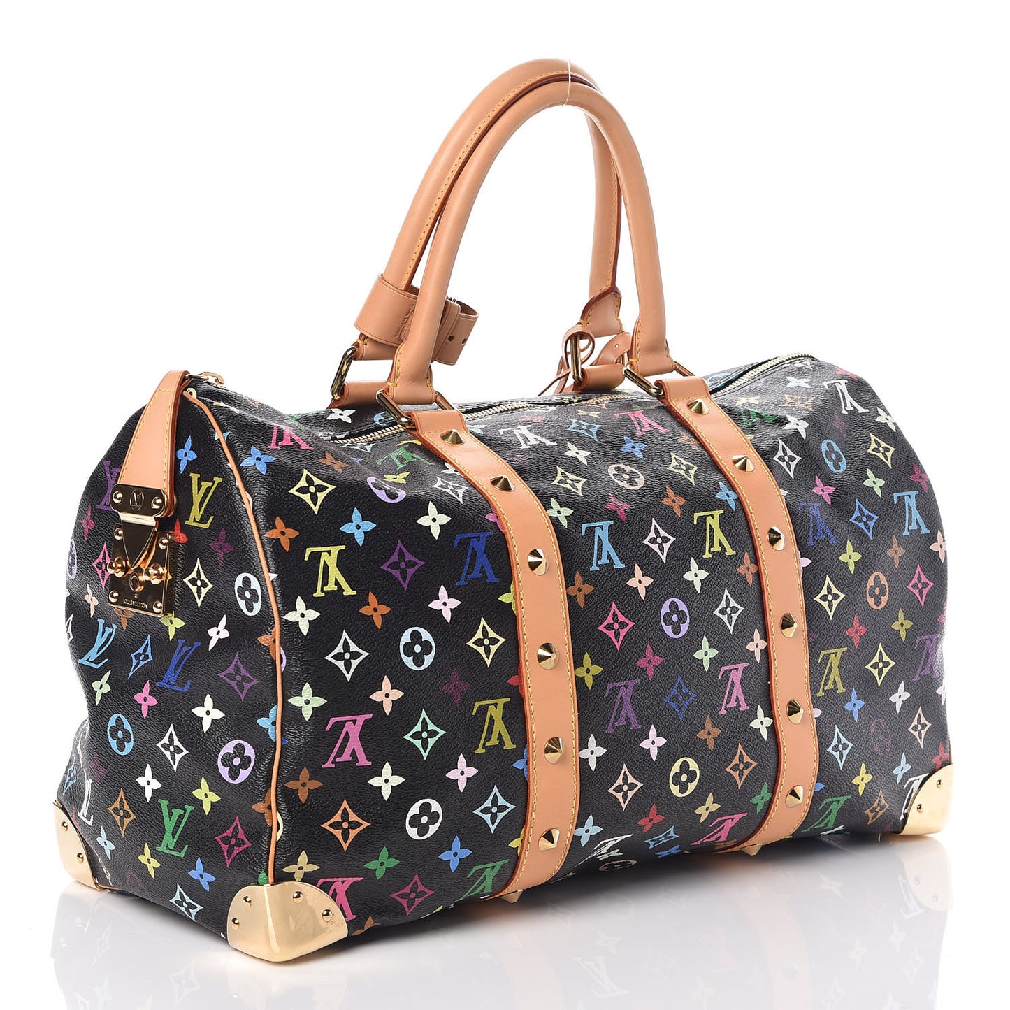 Monogram Multicolor Keepall 45 Black