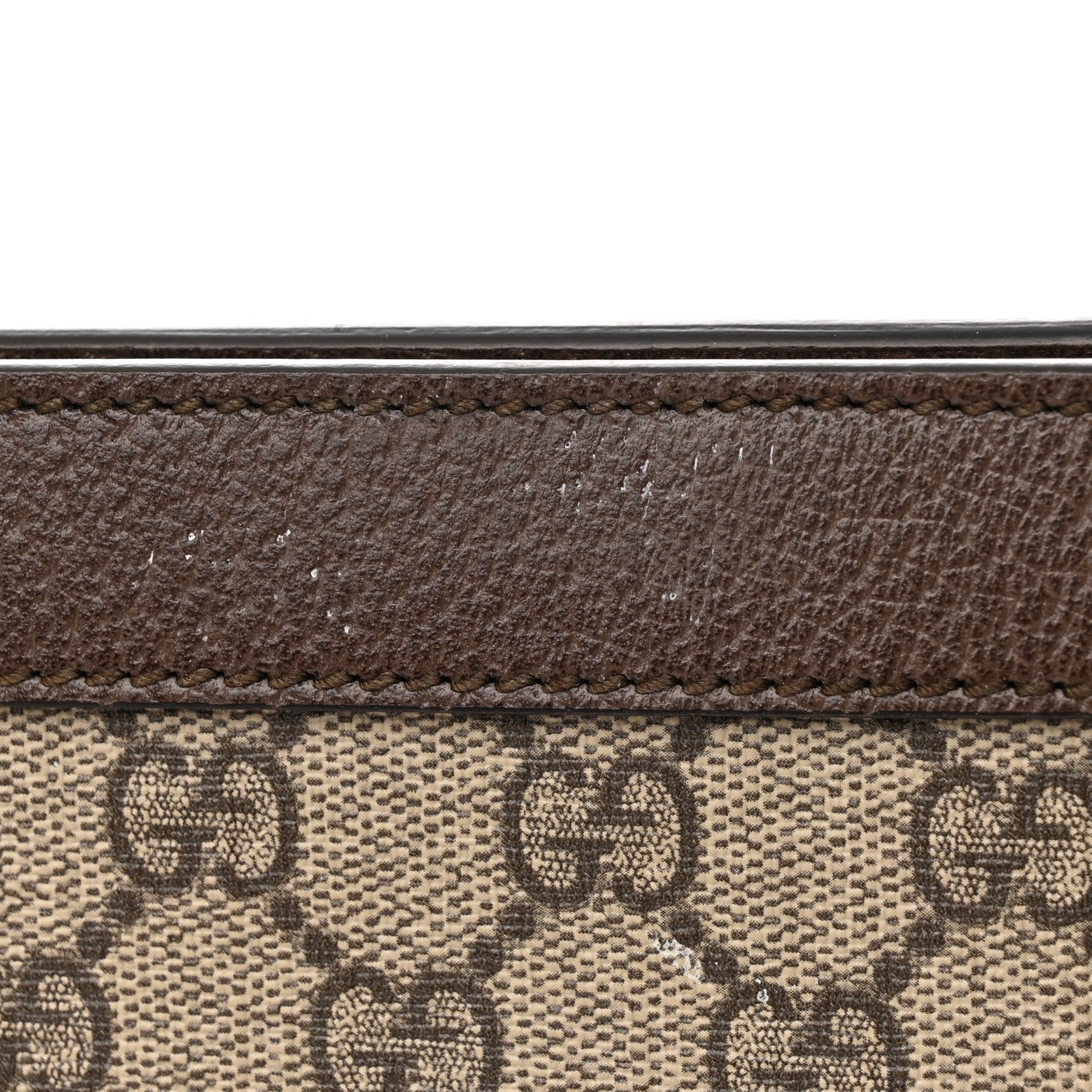 Gucci GG Supreme Monogram Web Medium Ophidia Chain Shoulder Bag Brown 14 of 15