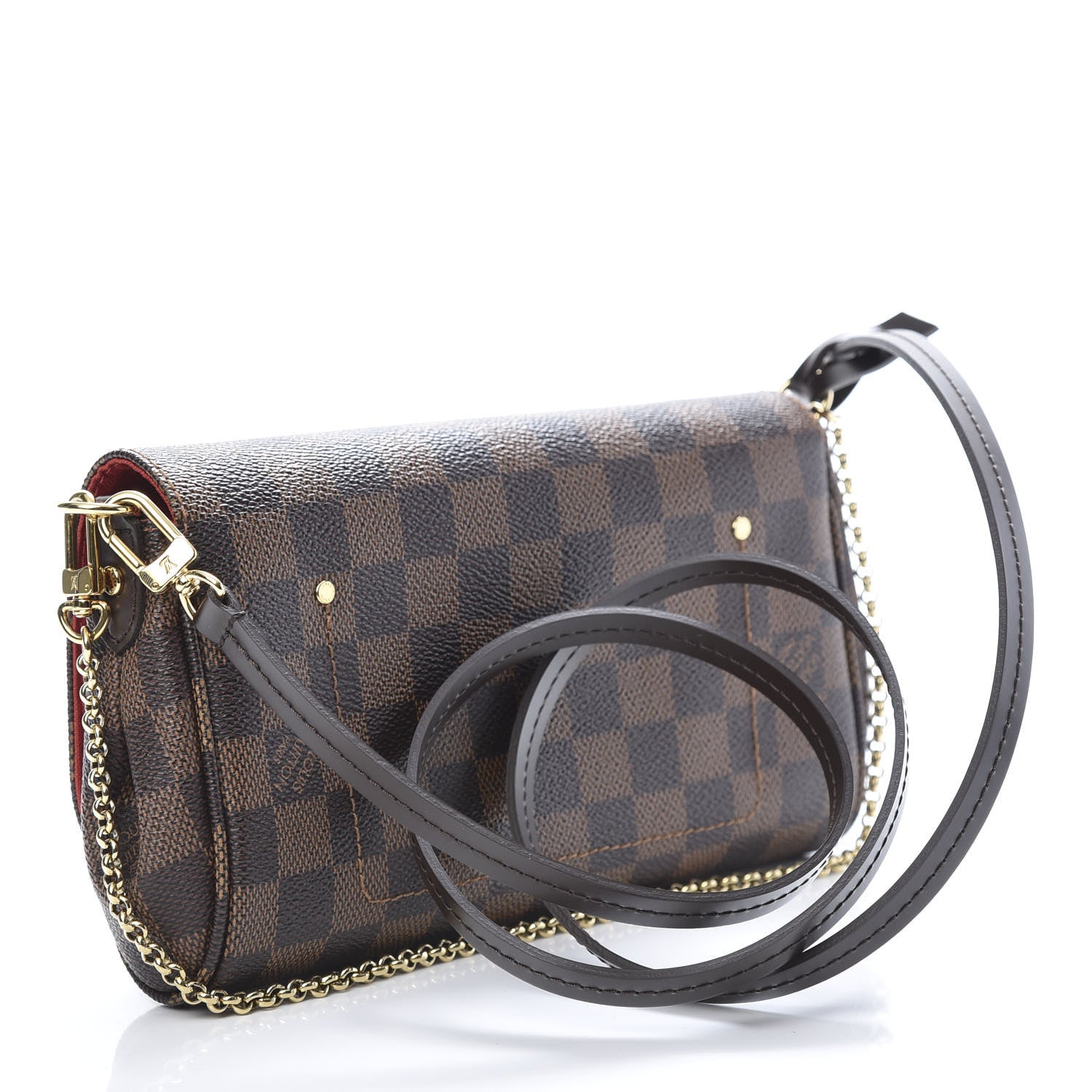 Louis Vuitton Damier Ebene Favorite PM 3 of 10
