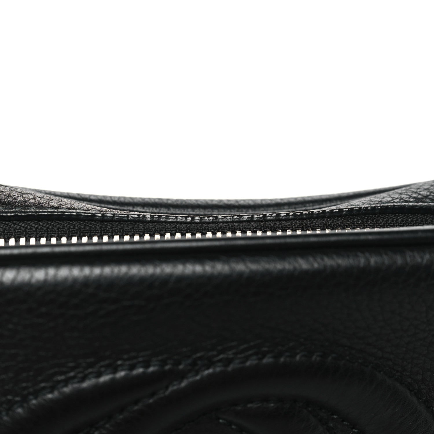 Gucci Pebbled Calfskin Small Soho Disco Bag Black 11 of 12