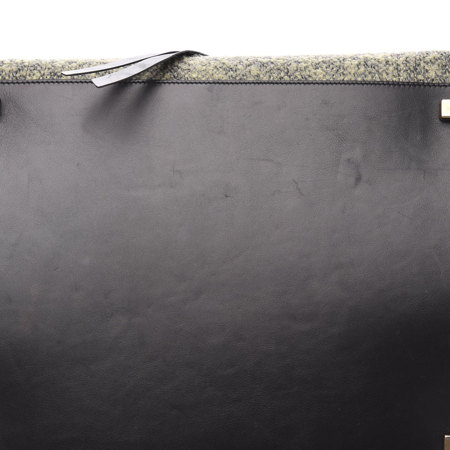 Celine Felt Medium Phantom Luggage Yellow Grey 8 of 11