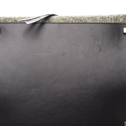 Celine Felt Medium Phantom Luggage Yellow Grey 8 of 11