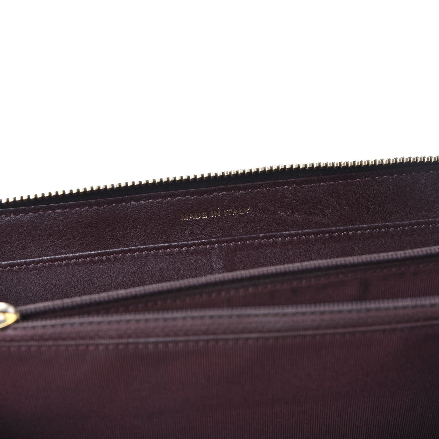 Chanel Caviar Quilted Large Gusset Zip Around Wallet Black 8 of 12