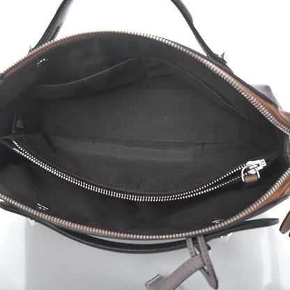 Fendi Vitello Dolce 4 Color Medium By The Way Boston Bag Bordeaux Grigio Polvere Multicolor 5 of 7