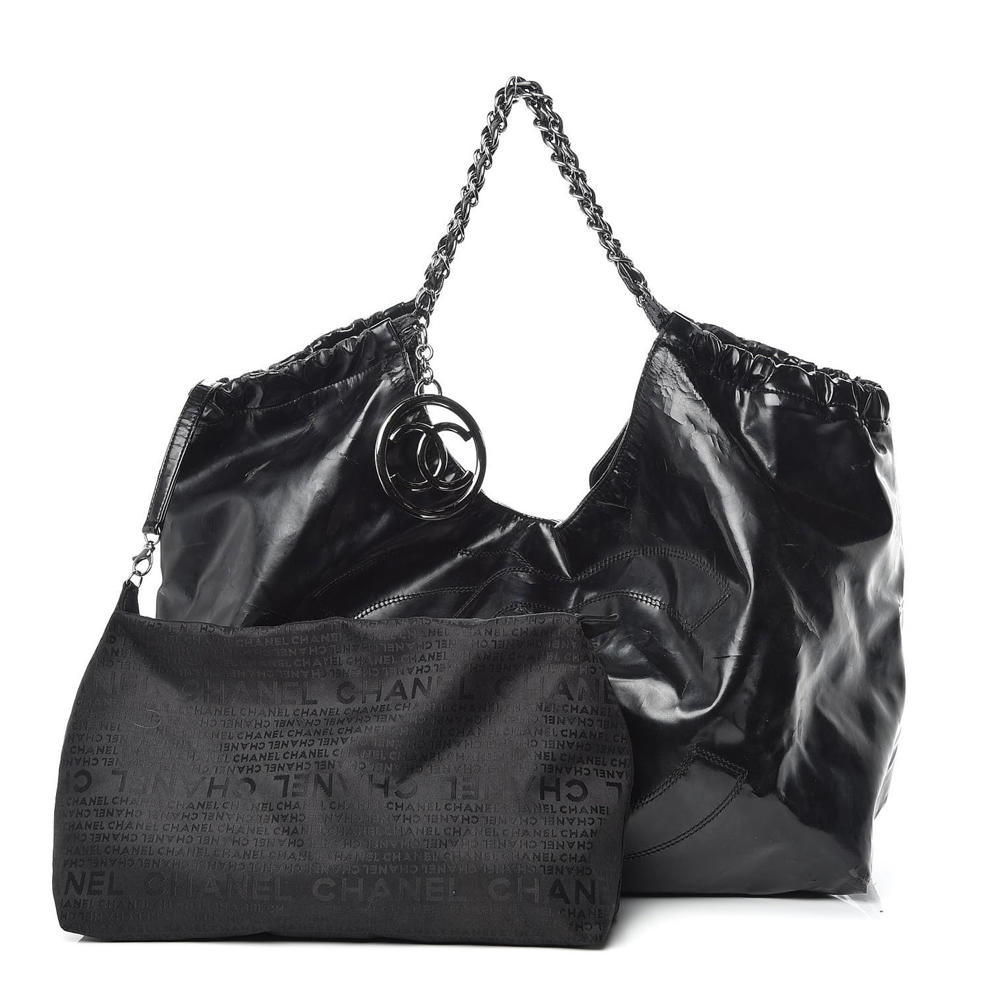 Vinyl XL Coco Cabas Black