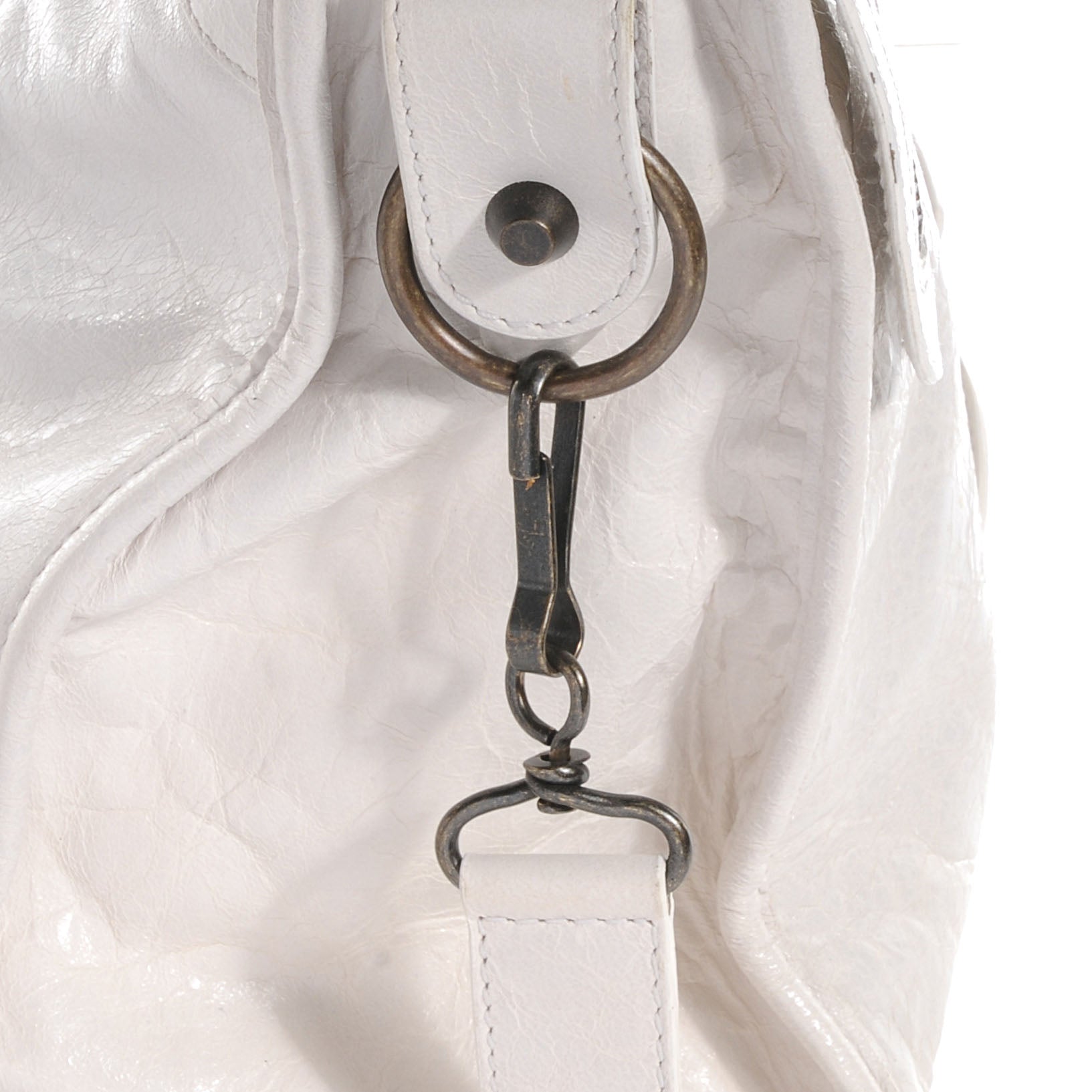 Balenciaga Agneau City White 10 of 11