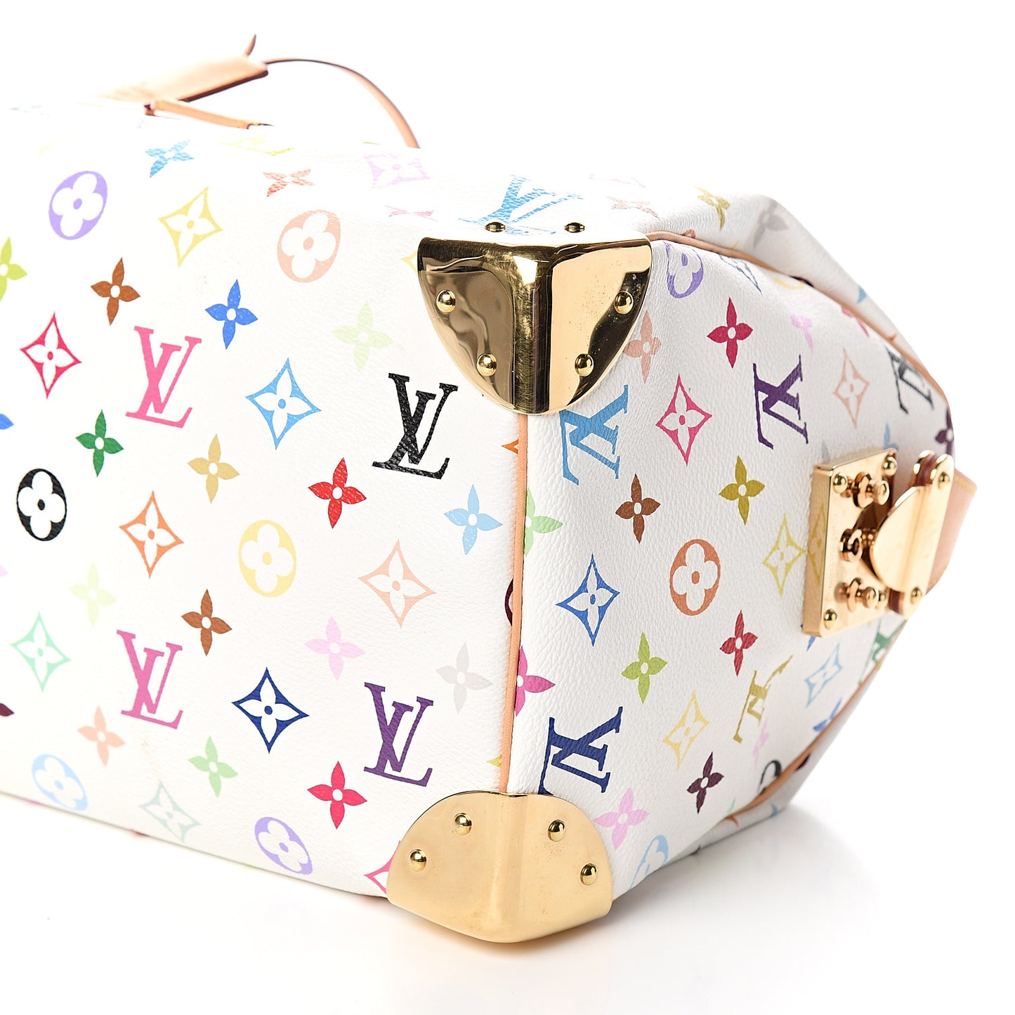 Monogram Multicolor Speedy 30 White
