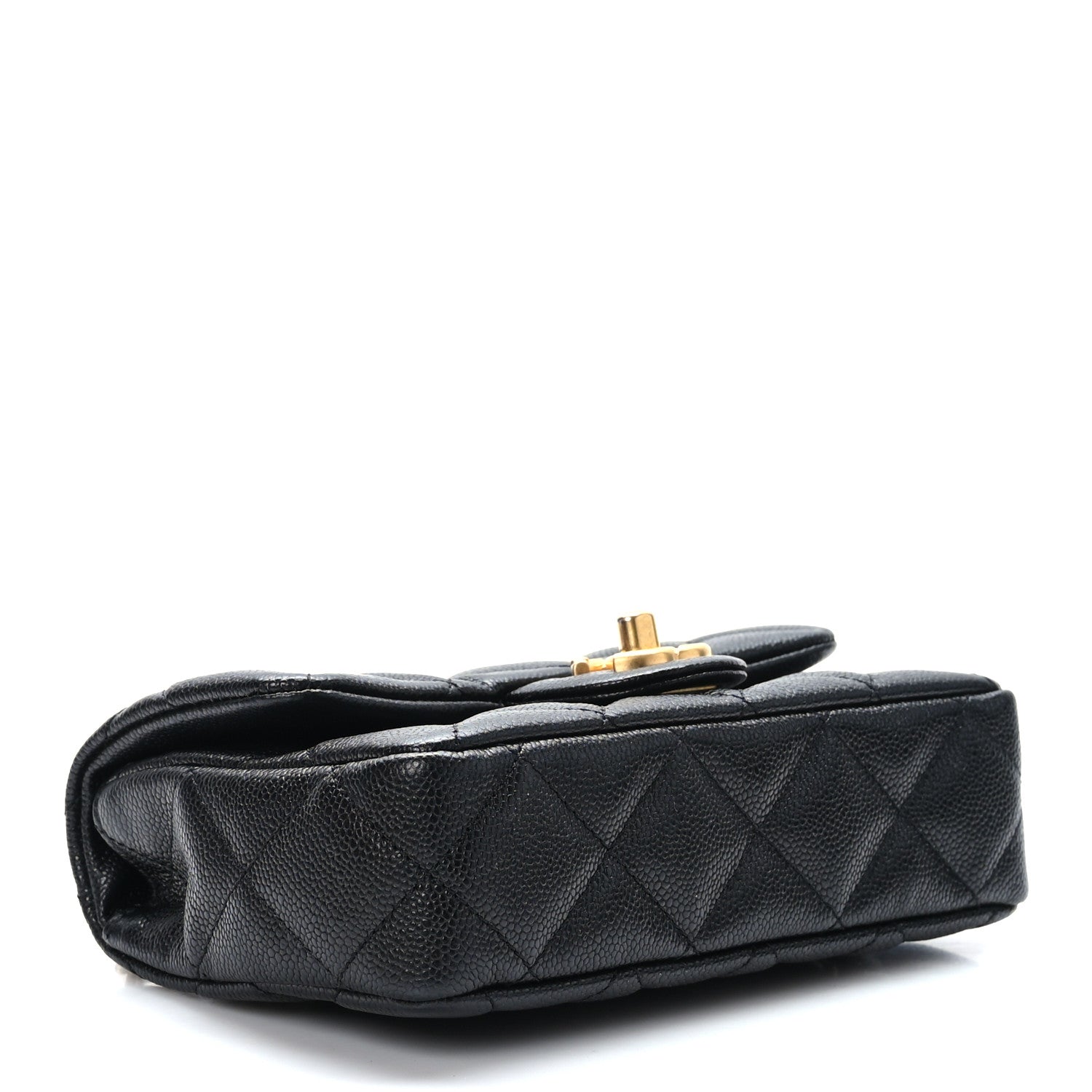 Chanel Caviar Quilted Mini Sweetheart Rectangular Flap Black 4 of 9